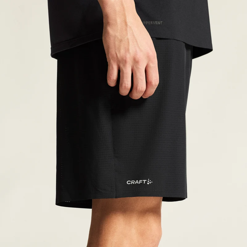 Pro Trail Laufshorts Herren - schwarz, schwarz