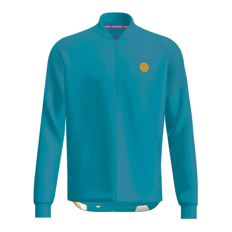 Melbourne 2025 Printed Trainingsjacke Herren-Petrol