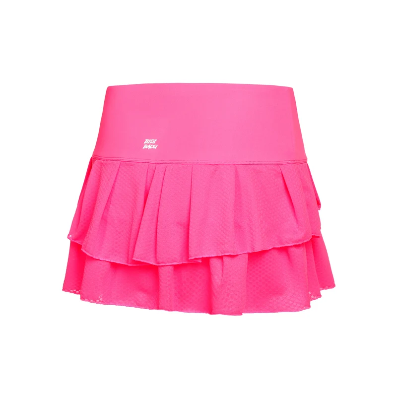 Crew Pleated Rock Damen-Pink