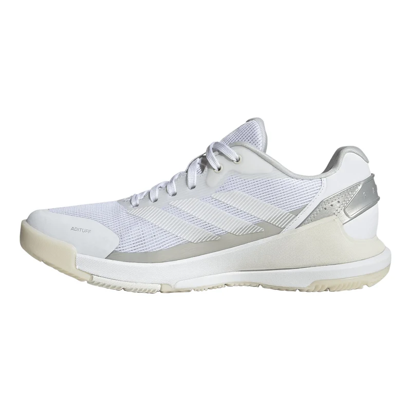 Crazyquick LS Padelschuh Damen - weiß, silber