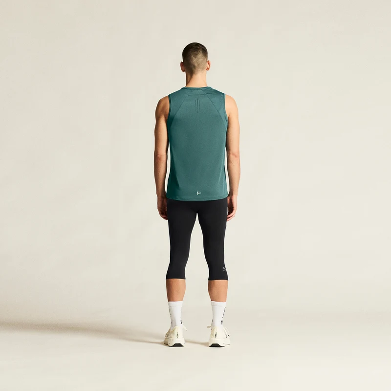 ADV Essence Laufshirt Herren - petrol