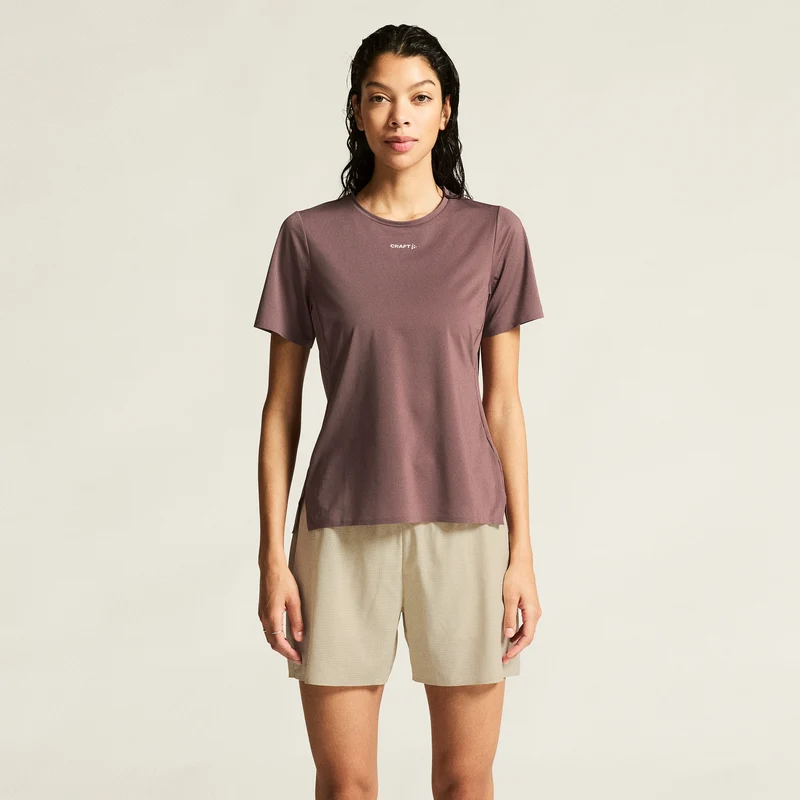 Pro Trail Laufshirt Damen - mauve