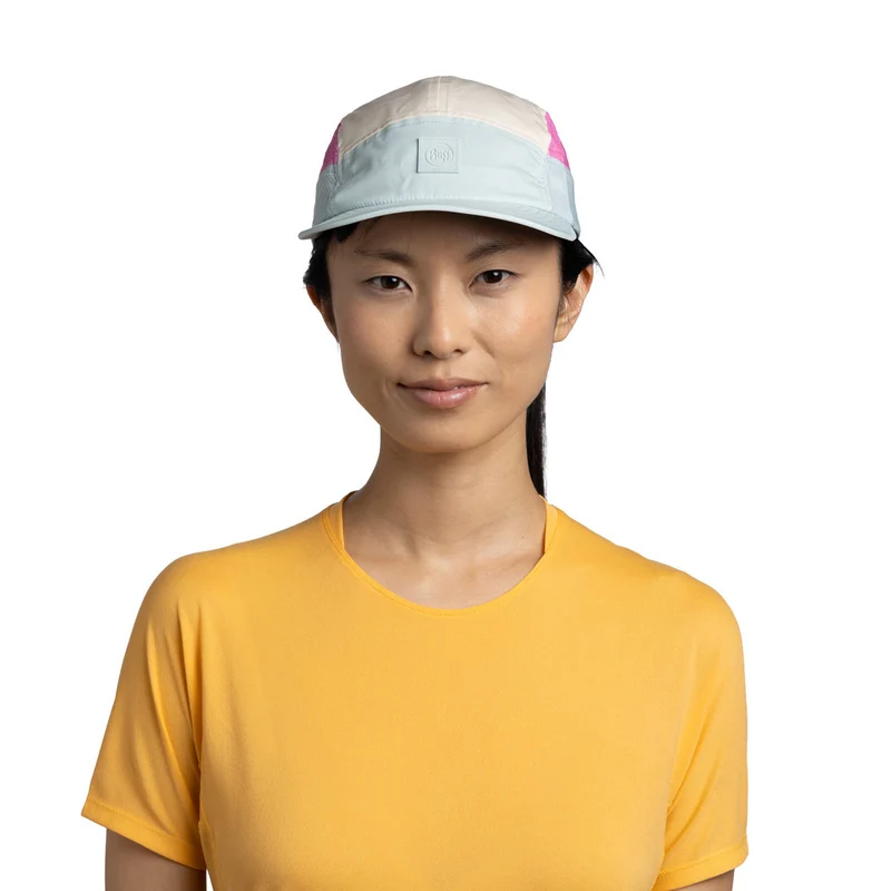 5 Panel Go Cap Unisex-grün, mehrfarbig