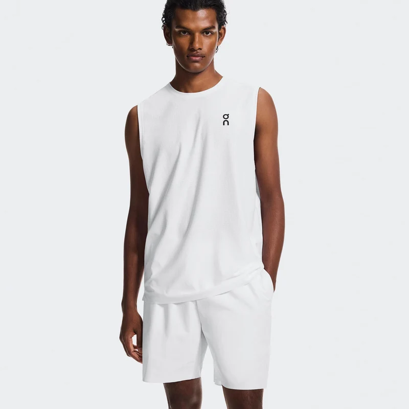 7" Court Shorts Herren - weiß