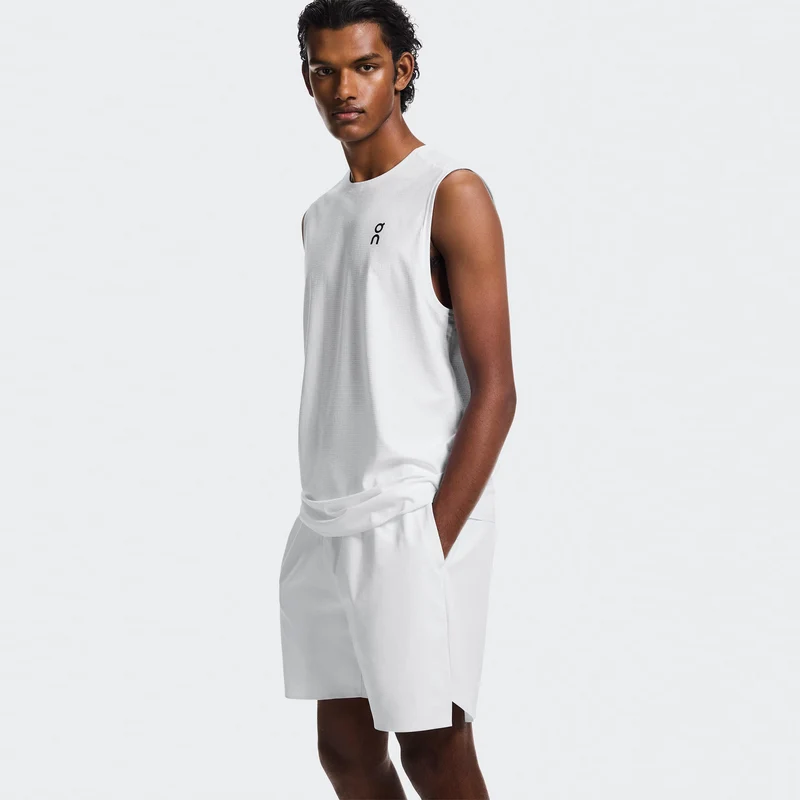 7" Court Shorts Herren - weiß