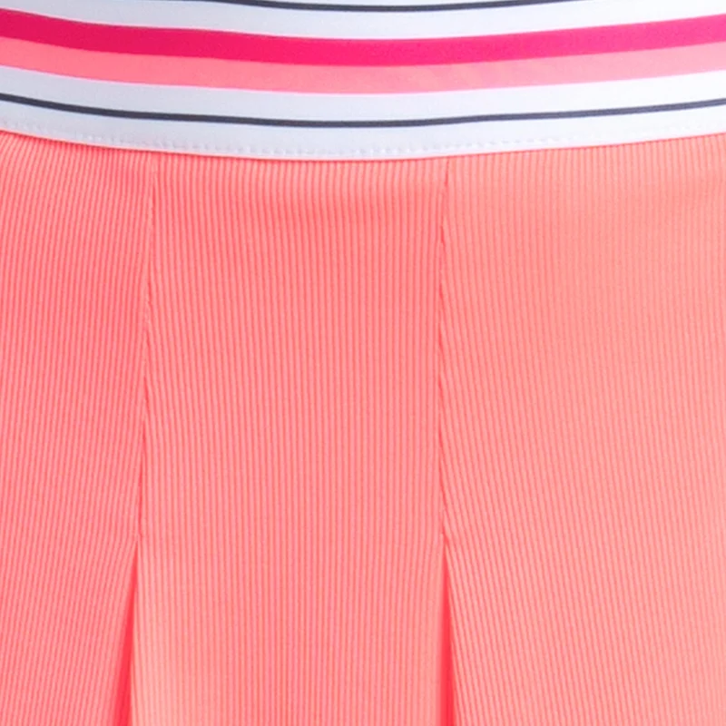 Coastline Stripe Rock Damen - pink, weiß