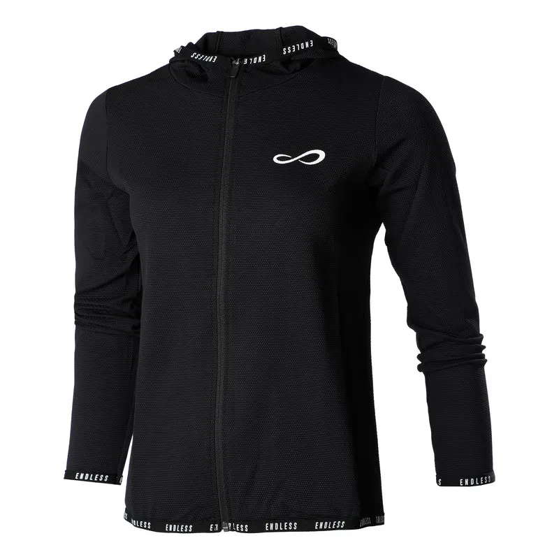 Breath Trainingsjacke - schwarz