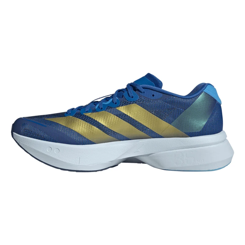 adizero Boston 13 Wettkampfschuh Herren - blau, gelb