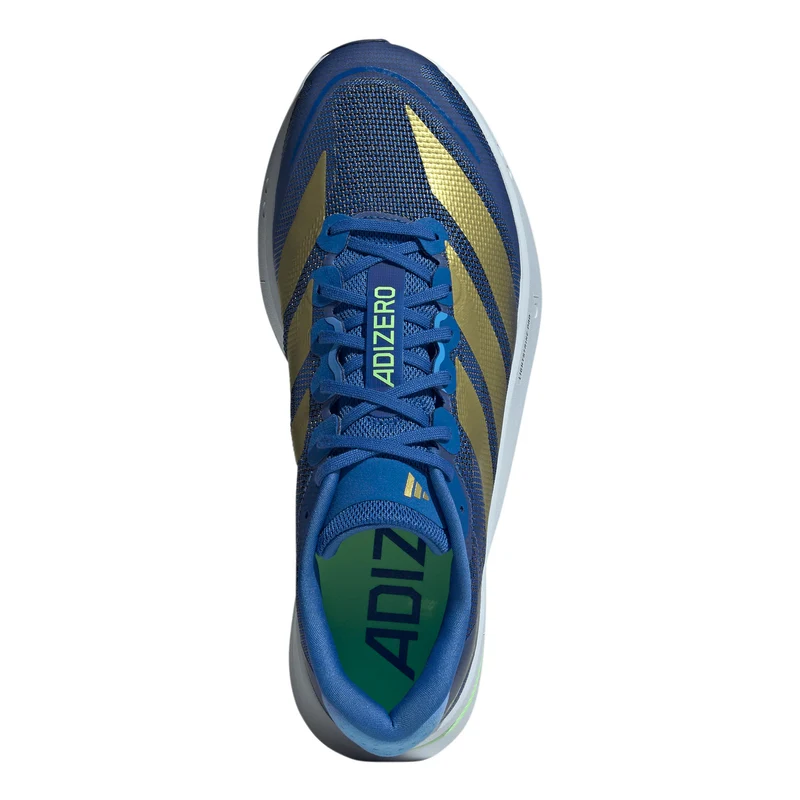 adizero Boston 13 Wettkampfschuh Herren - blau, gelb