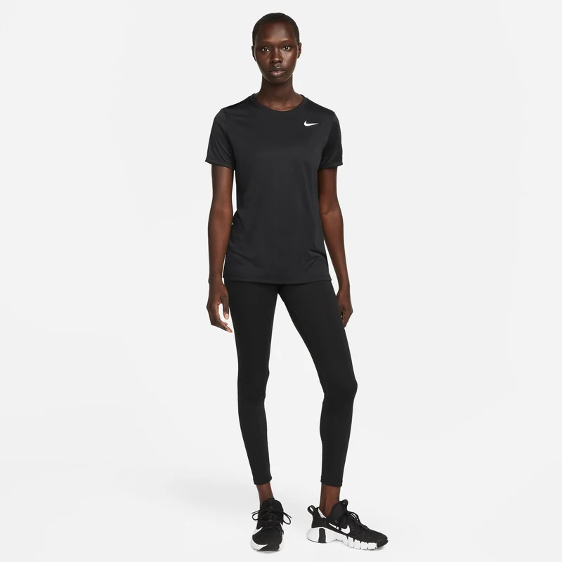 Dri-Fit Regular T-Shirt Damen-Schwarz