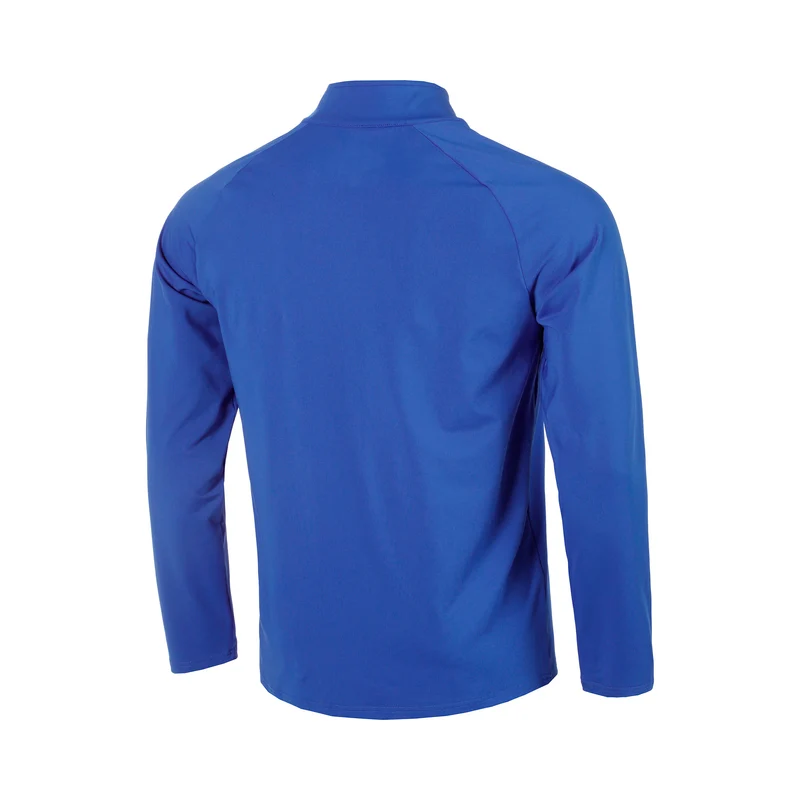 Crushig Serve 1/4 Zip Longsleeve Jungen - blau, weiß