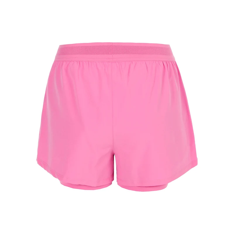 Rematch 2in1 Shorts Damen - pink, weiß