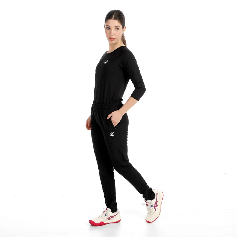 Return Trainingshose Damen-Schwarz