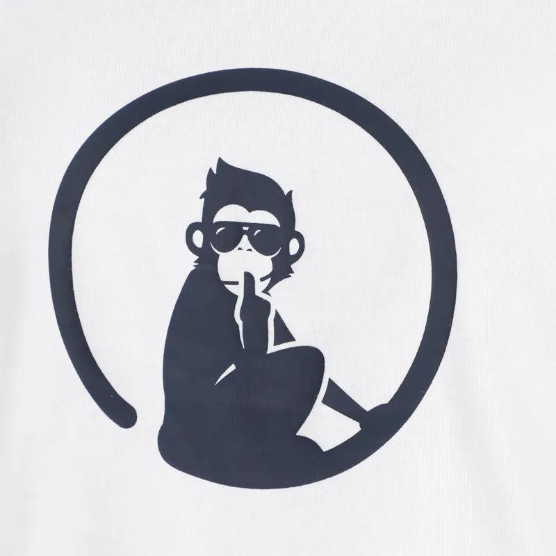 Trainings T-Shirt Damen-weiß