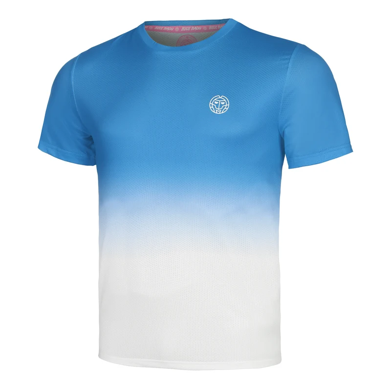Crew Gradiant T-Shirt Herren-Blau,Weiß