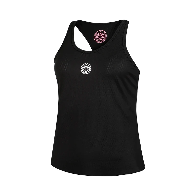 Crew Tank-Top Mädchen-Schwarz