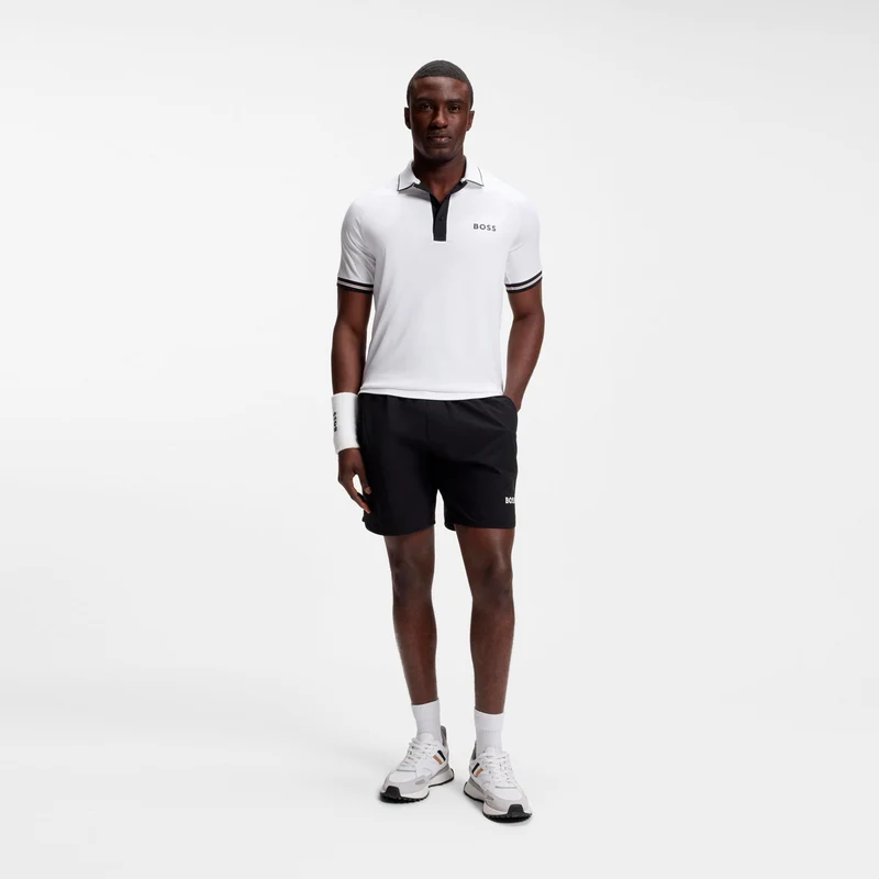 Serve Polo Herren-weiß