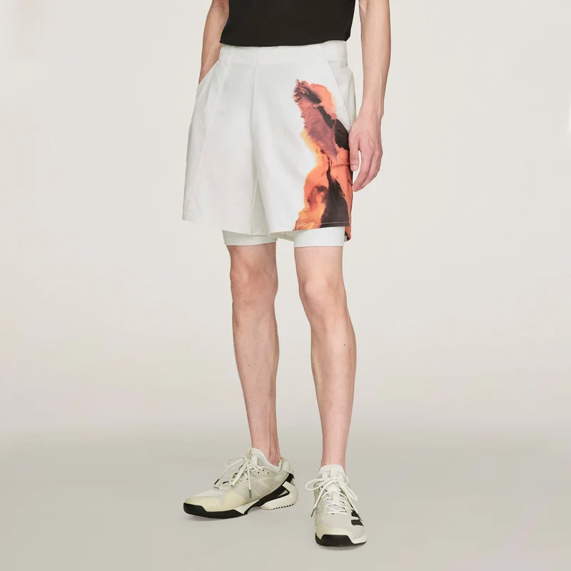 Y-3 Shorts Herren-grau
