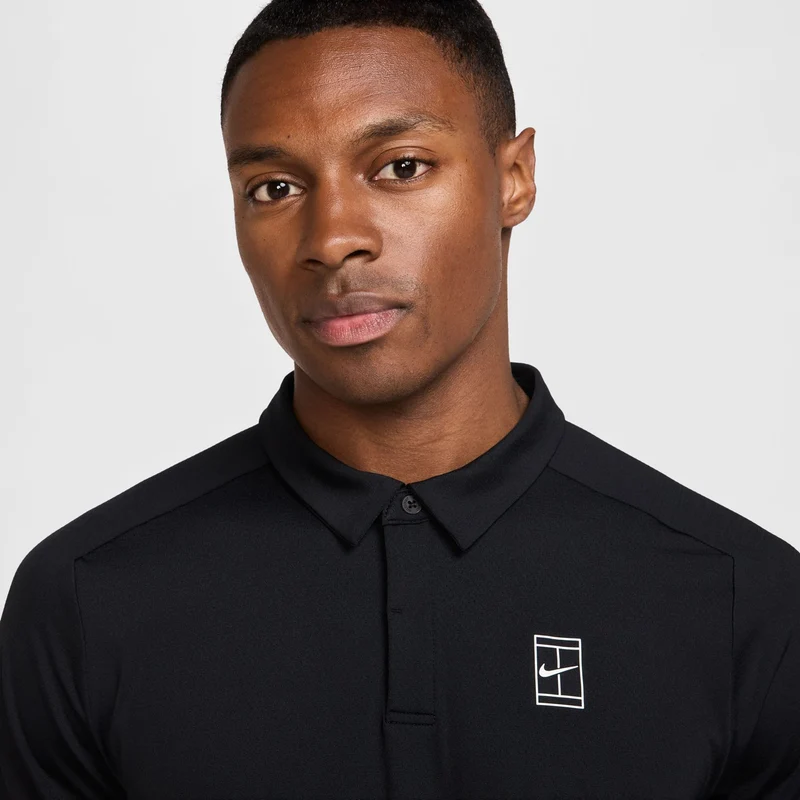 Court Dri-FIT Advantage Polo Herren-schwarz