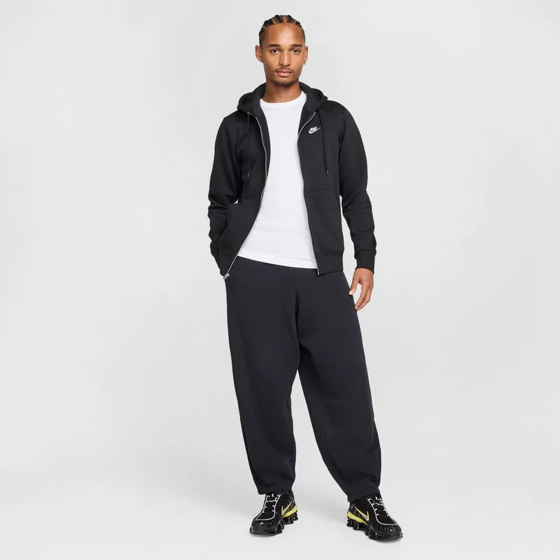 Club Bb Full-Zip Sweatjacke Herren - schwarz