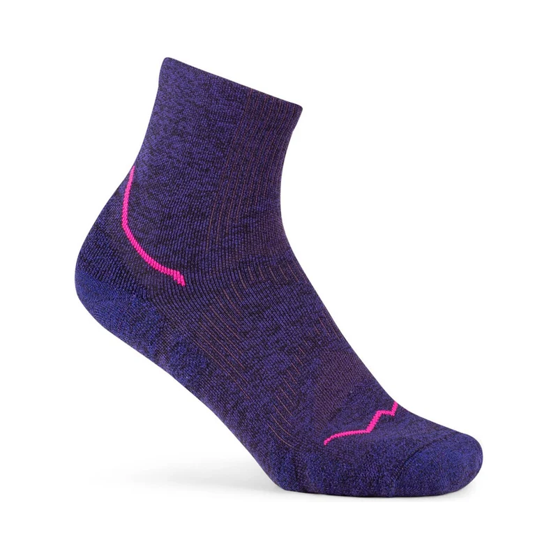 Dryflx Quarter Laufsocken Unisex-dunkelblau