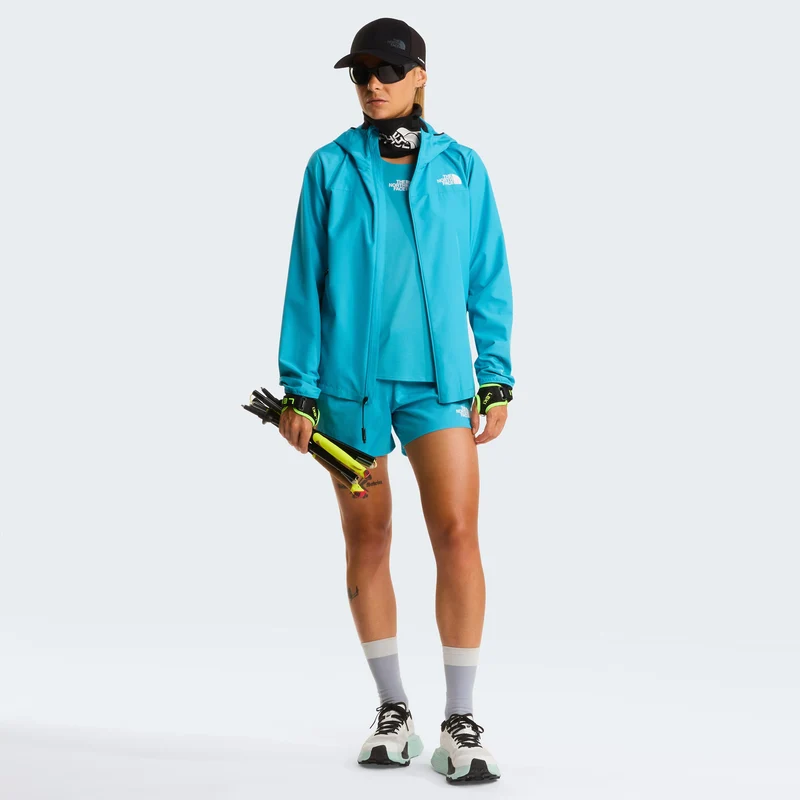 Fontanales Wind Laufjacke Damen - türkis