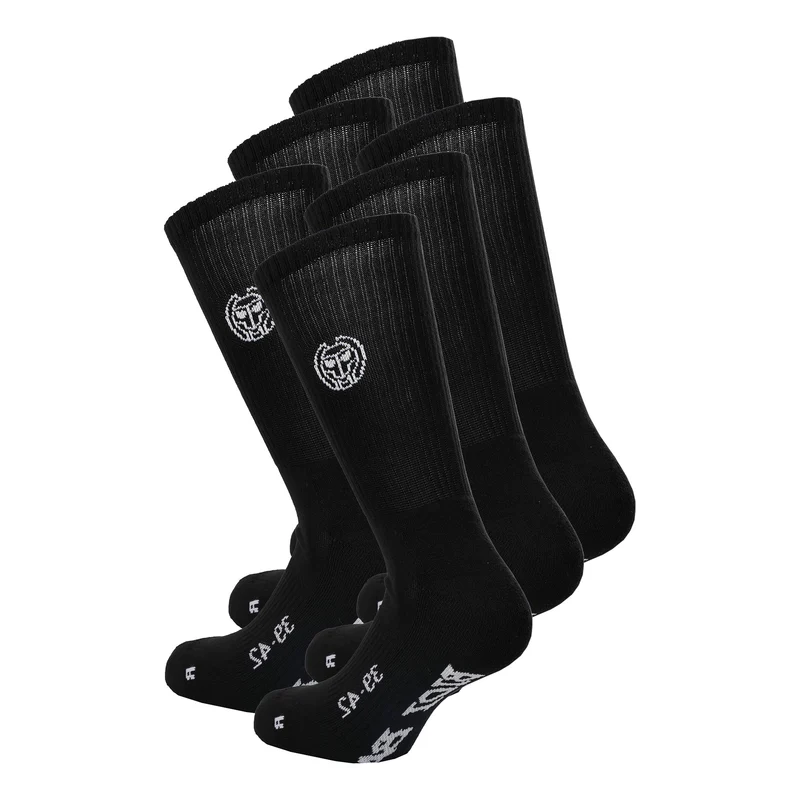 Don Carlito XXL Crew Move Tennissocken-Schwarz