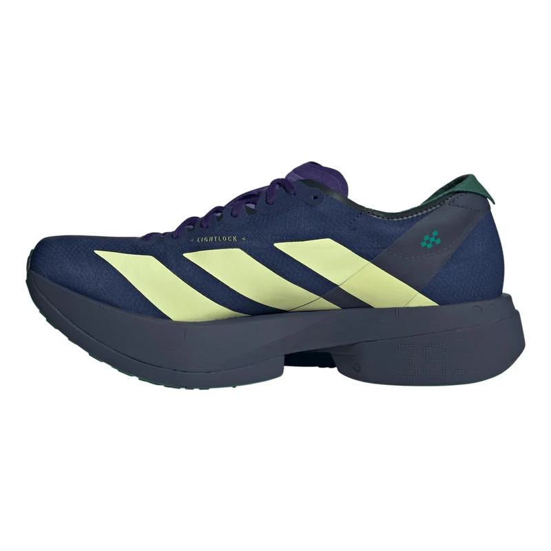 adizero Adios Pro 4 Wettkampfschuh Herren - dunkelblau, gelb