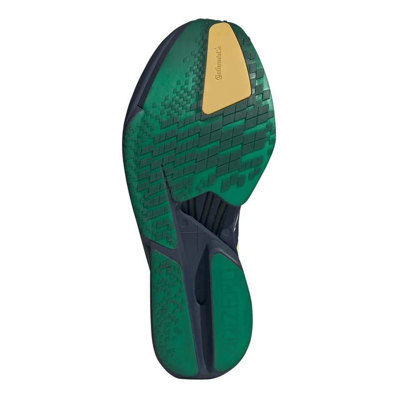 adizero Adios Pro 4 Wettkampfschuh Herren - dunkelblau, gelb