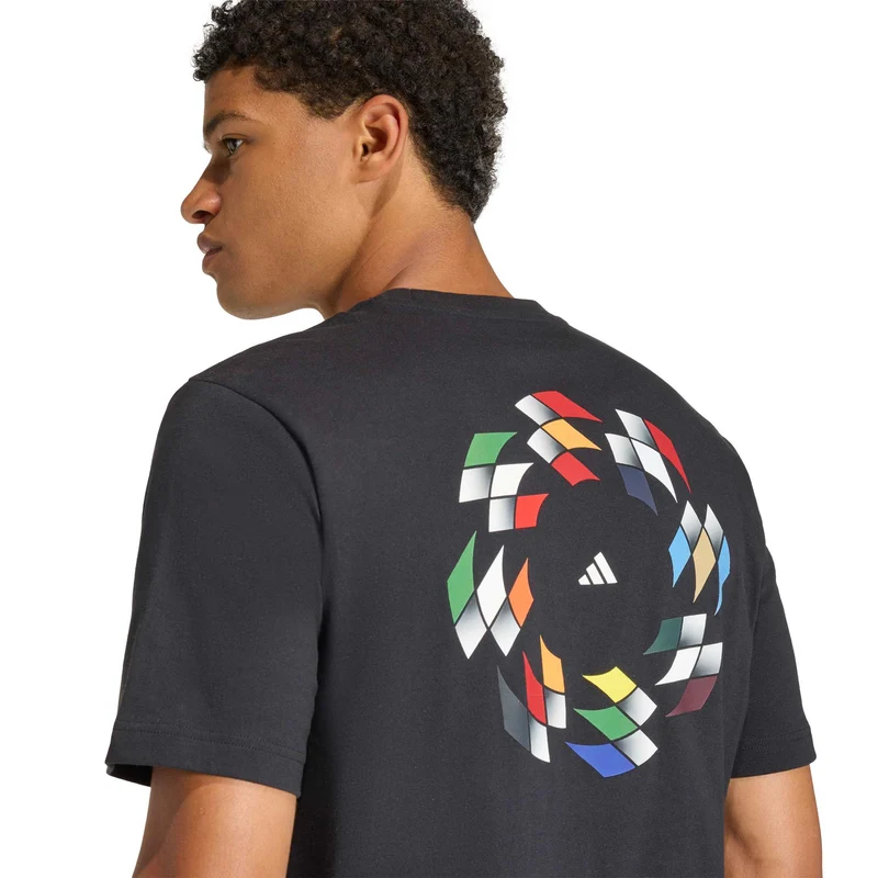 House of Tiro Nations Graphic T-Shirt Herren - schwarz, mehrfarbig