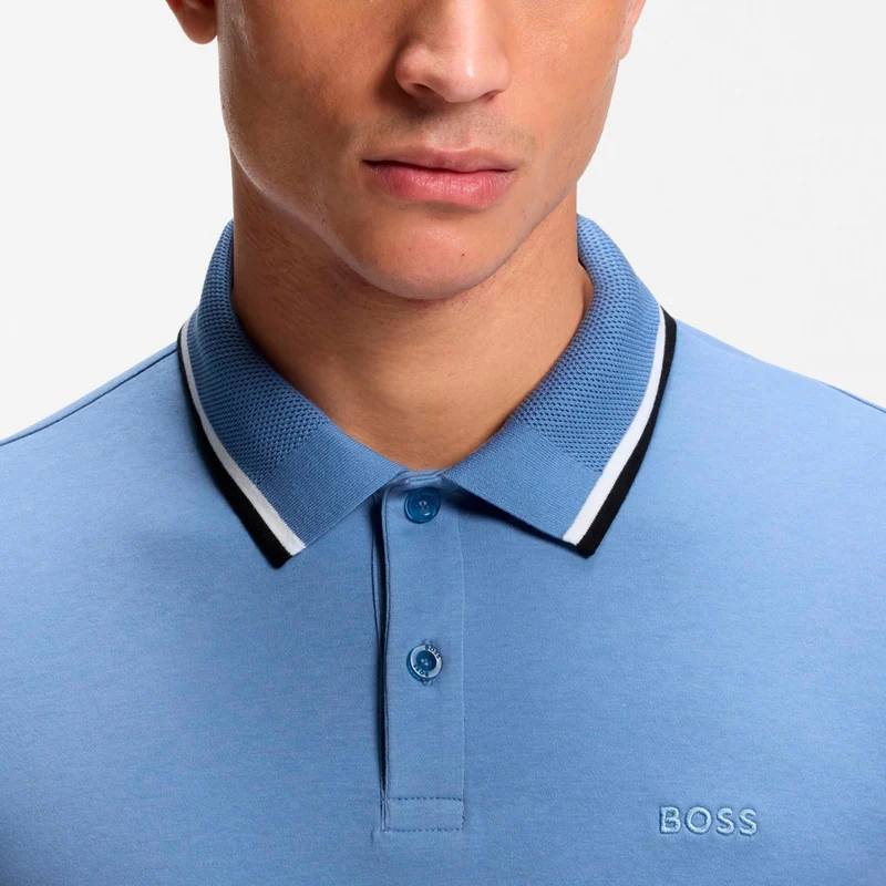 Join Paddy Polo Herren-blaugrau