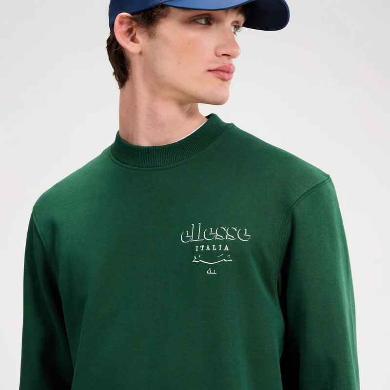 Scroll Sweatshirt Herren - dunkelgrün
