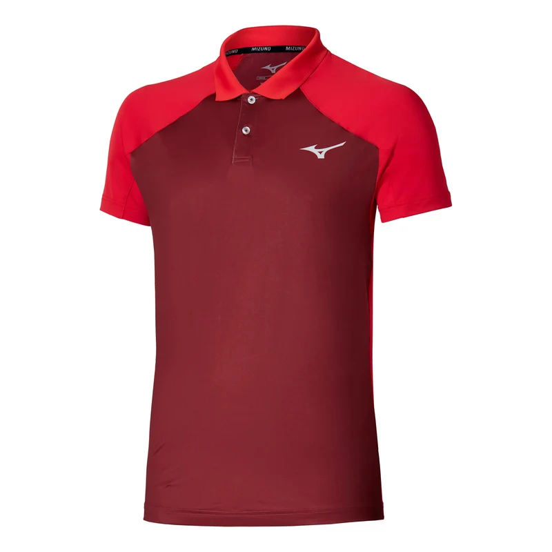 Polo Herren-dunkelrot, rot