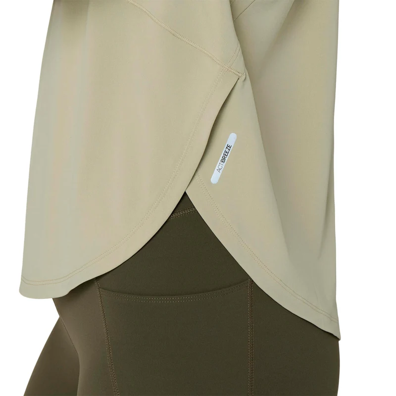 Nagino Run Adjustable Laufshirt Damen-beige
