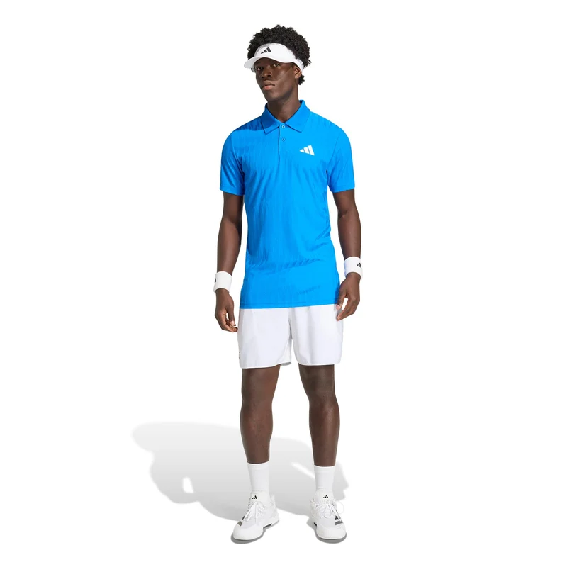 Freelift Polo Herren - blau, weiß