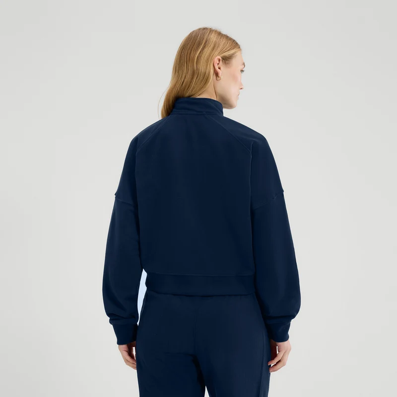 Carrera 1/4 Zip Sweatshirt Damen - dunkelblau