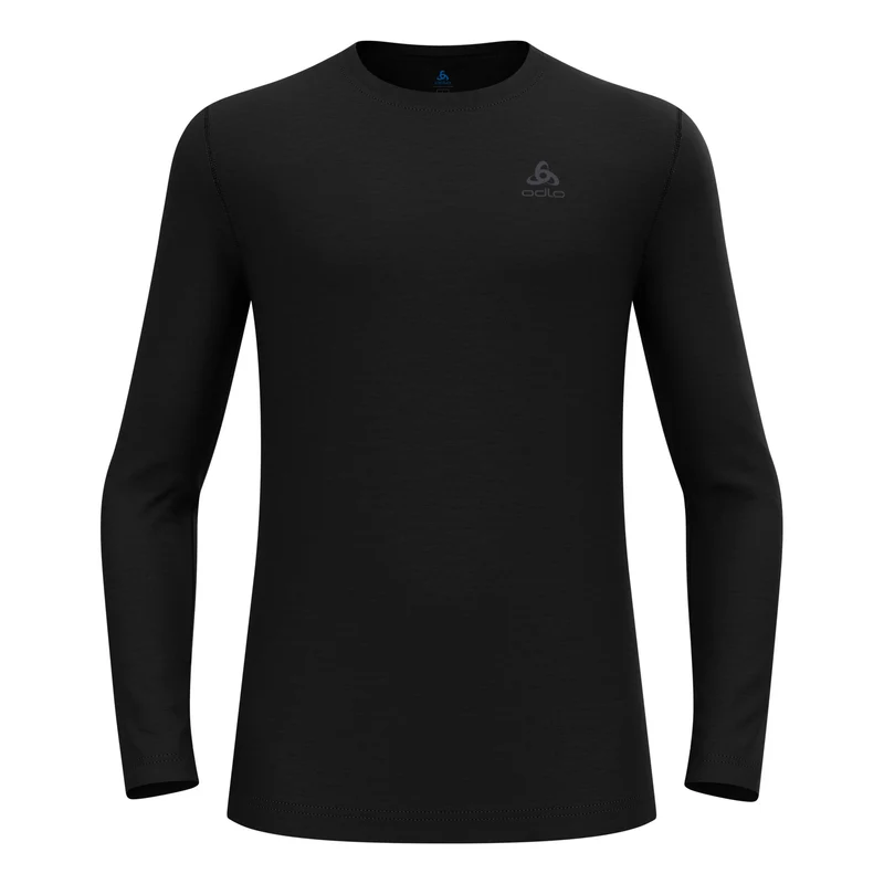 Merino 160Crew Longsleeve Herren-Schwarz