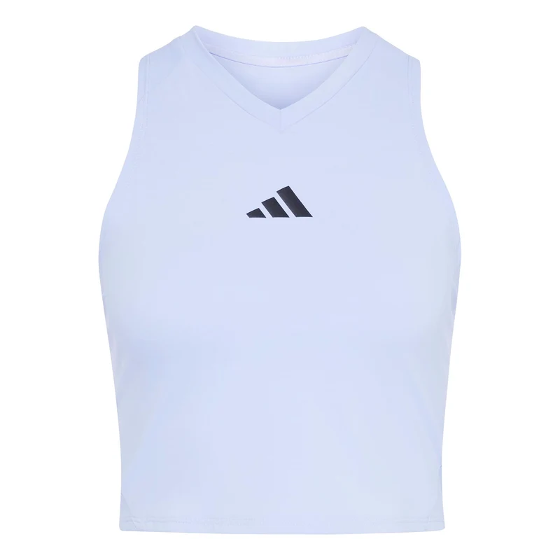 Y- Pro Crop Tank-Top Damen - flieder, silber