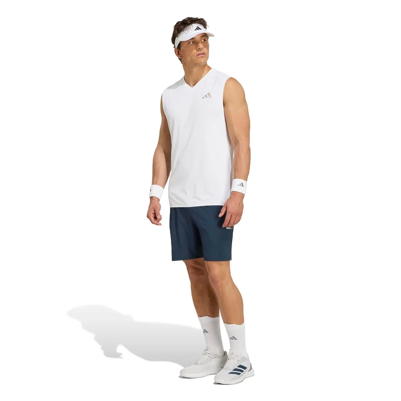 Climacool Tank-Top Herren - weiß, silber