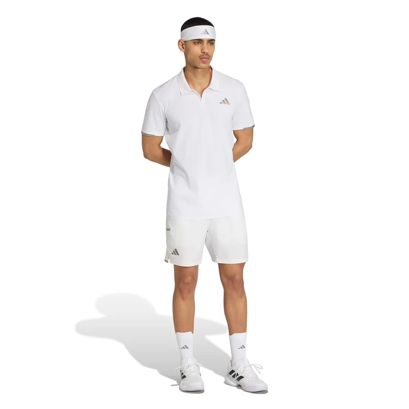 Freelift Pro Polo Herren - weiß, silber
