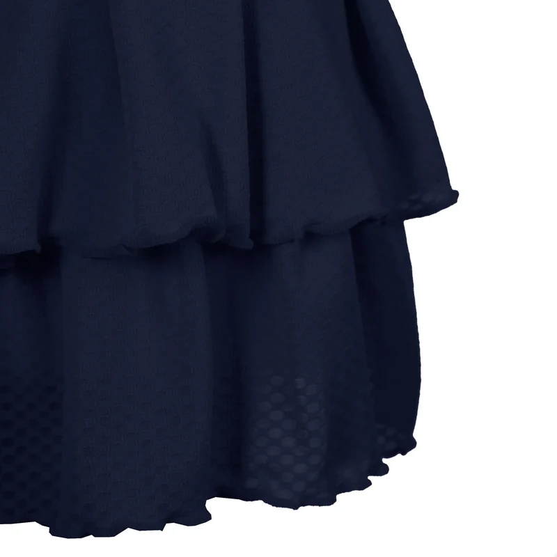 Crew 2.0 Pleated Rock Damen-dunkelblau