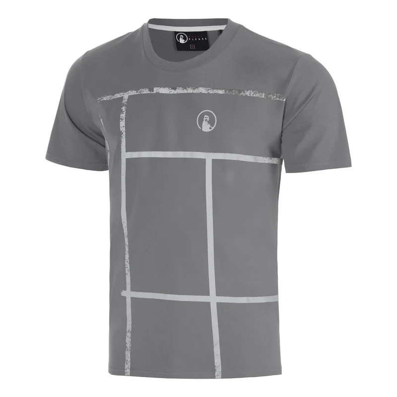 Crush Court T-Shirt Herren-dunkelgrau, hellgrau