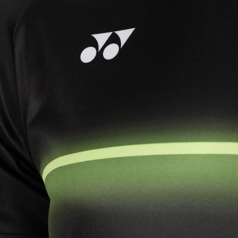 T-Shirt Herren - schwarz, limette