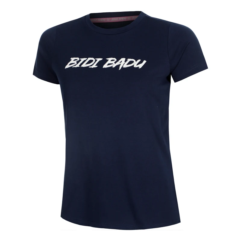 Crew Logo T-Shirt Damen-Dunkelblau