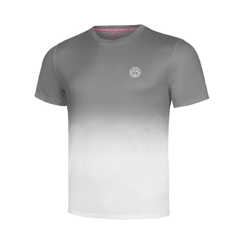 Crew Gradiant T-Shirt Jungen-Grau,Weiß