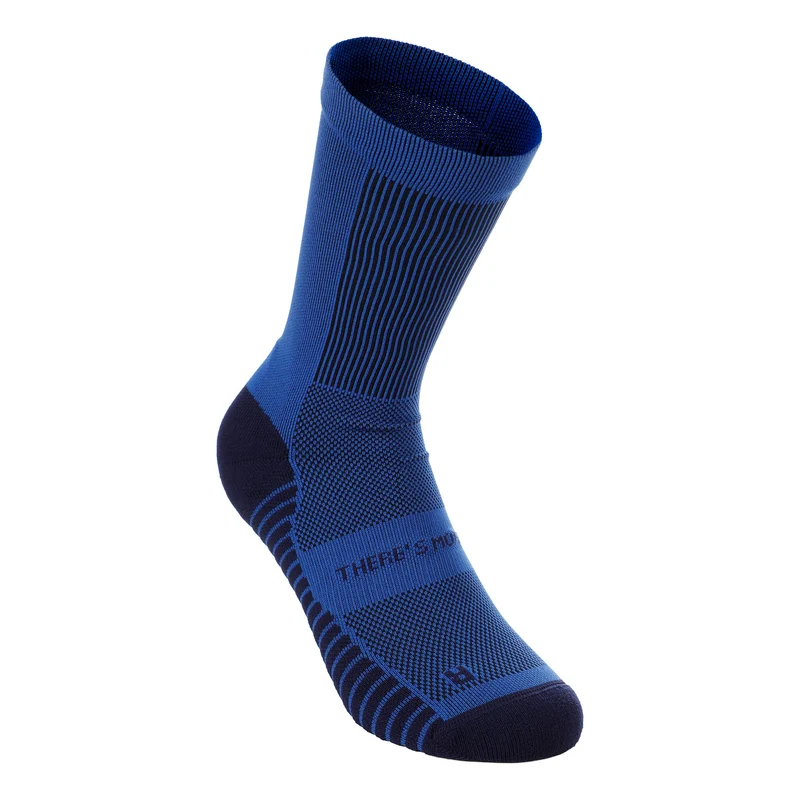 Performance Run Crew Laufsocken Unisex - blau