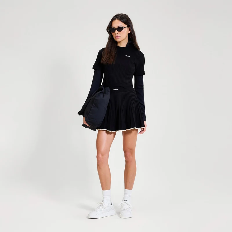 The Court T-Shirt Damen - schwarz