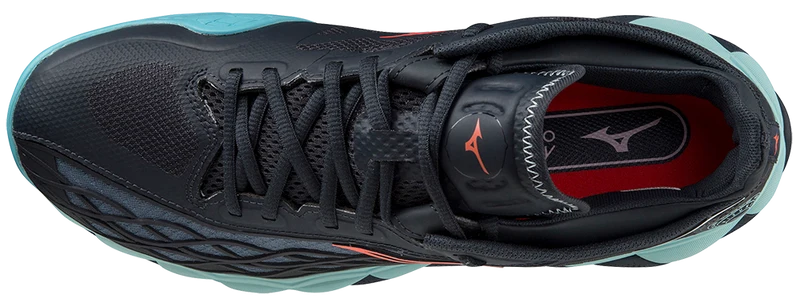 Mizuno Wave Enforce Tour CC Padel Shoes (Collegiate Blue/Soleil/Tanager Turquoise)