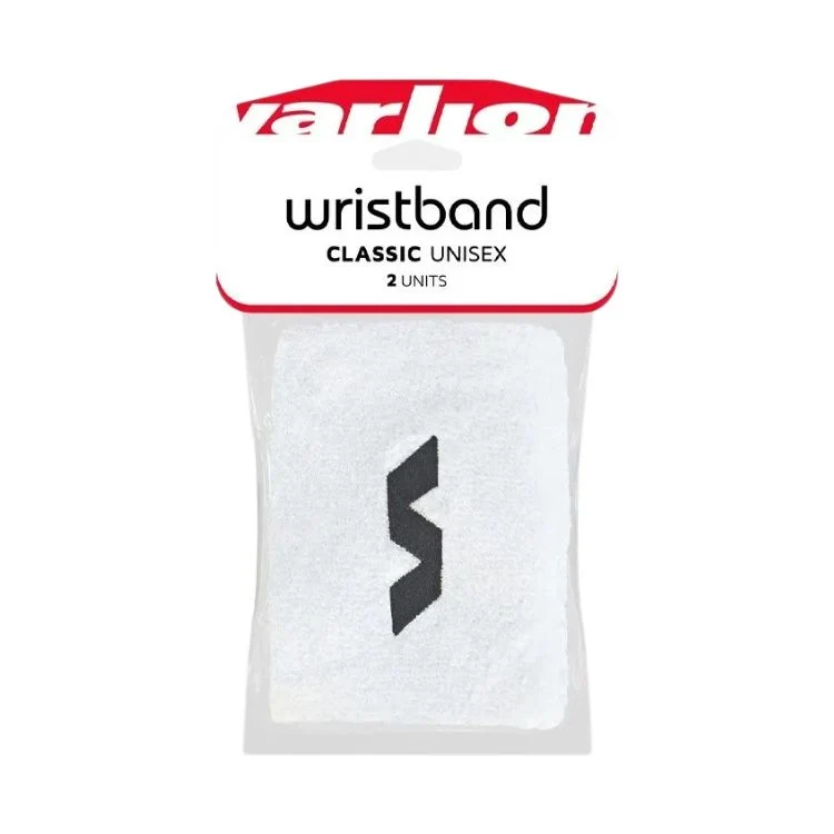 Varlion Polsband Wristband Classic Wit 2 Stuks
