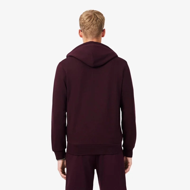 Sweatjacke Herren - dunkelrot